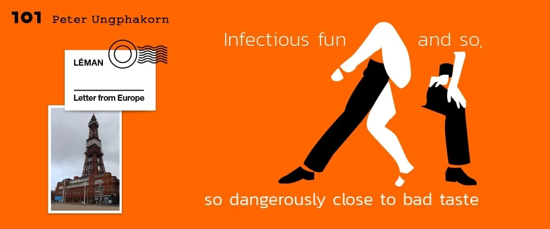 Infectious fun and so, so dangerously close to bad taste
