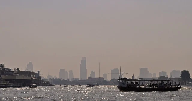 แม่น้ำ เจ้าพระยา เมือง ฝุ่น PM2.5