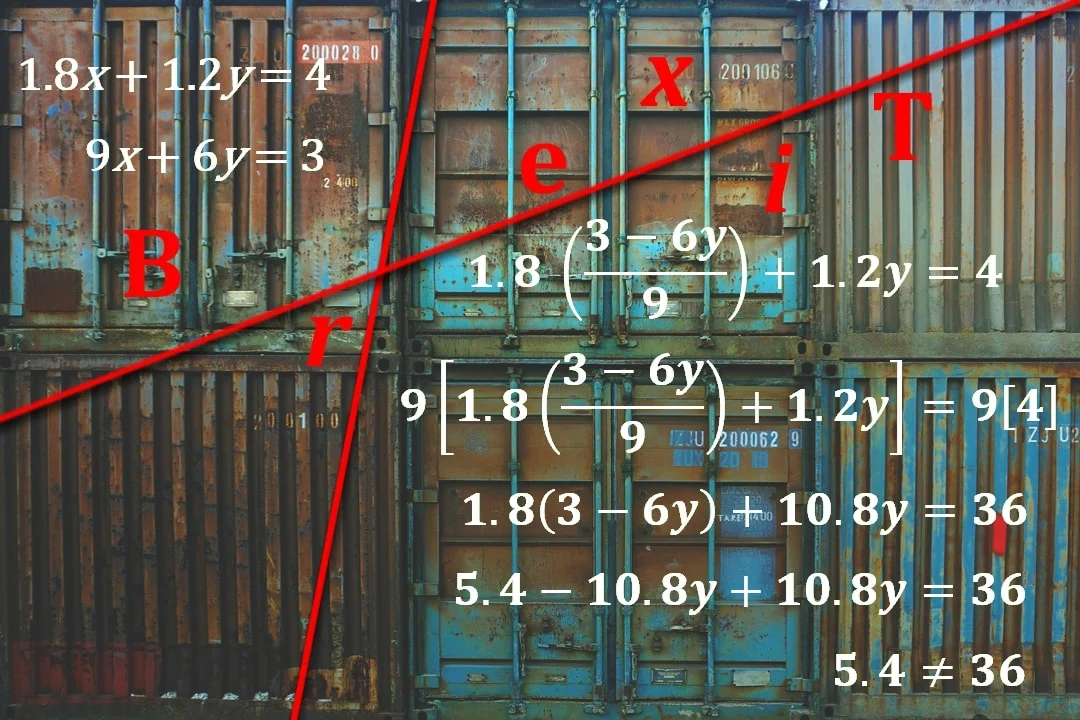 Red lines and insoluble equations