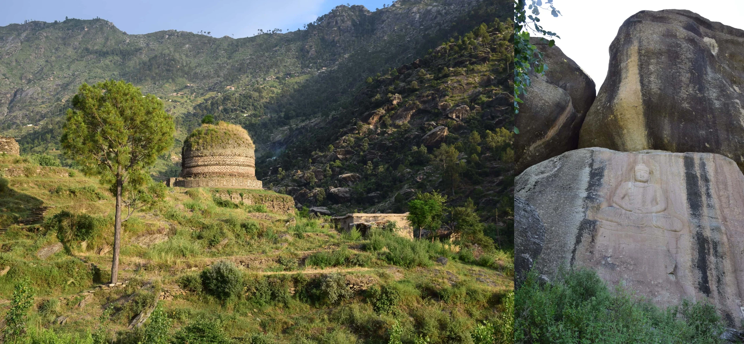 สถูปอัมลุกดารา (Amluk Dara) ในหุบเขาสวัต, ปพระพุทธรูปจาฮานาบัด ในหุบเขาสวัต