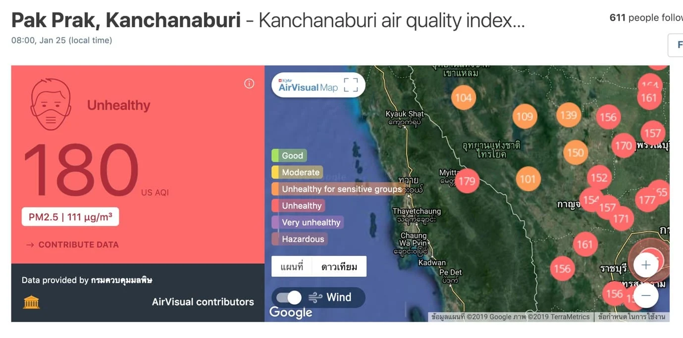 AQI PM 2.5