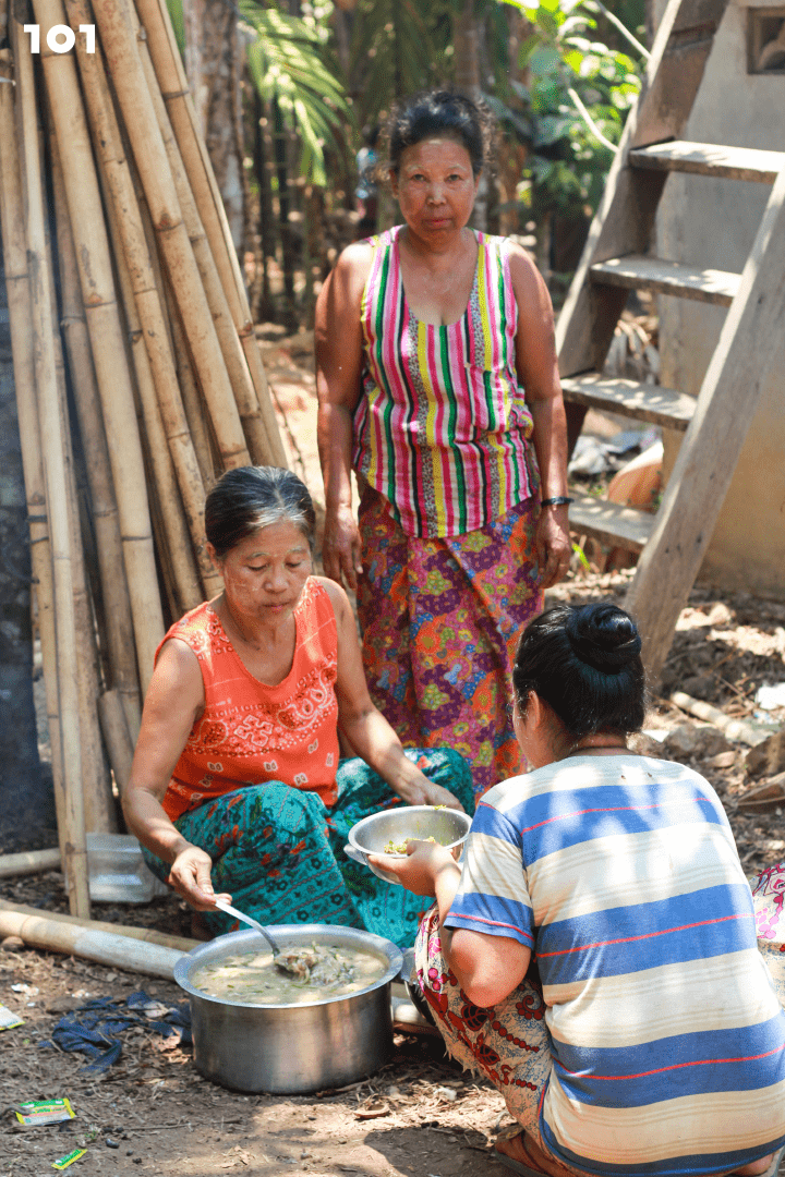 ตัวแทนชาวบ้านจากบ้านกะเลจี