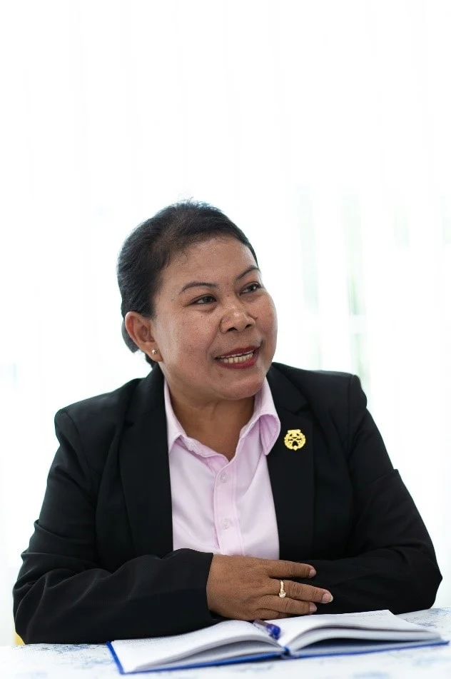 คุณเนม อัน รองอธิบดีกรมราชทัณฑ์ประเทศกัมพูชา