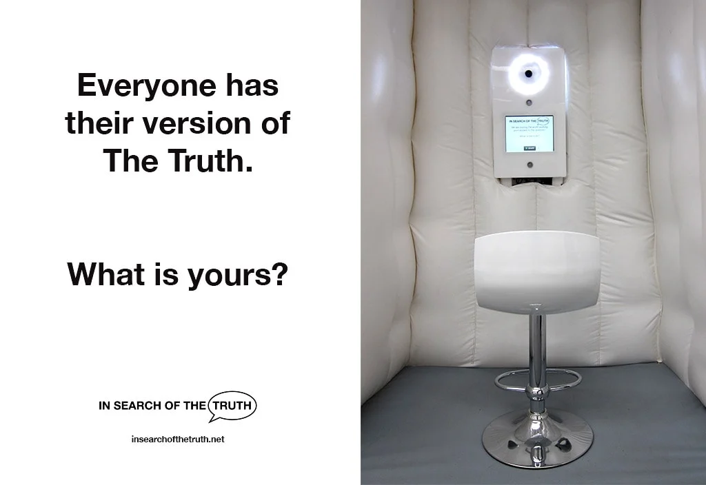 พื้นที่ปลอดภัยสำหรับใครที่พร้อมพูด ‘ความจริง’ The truth booth