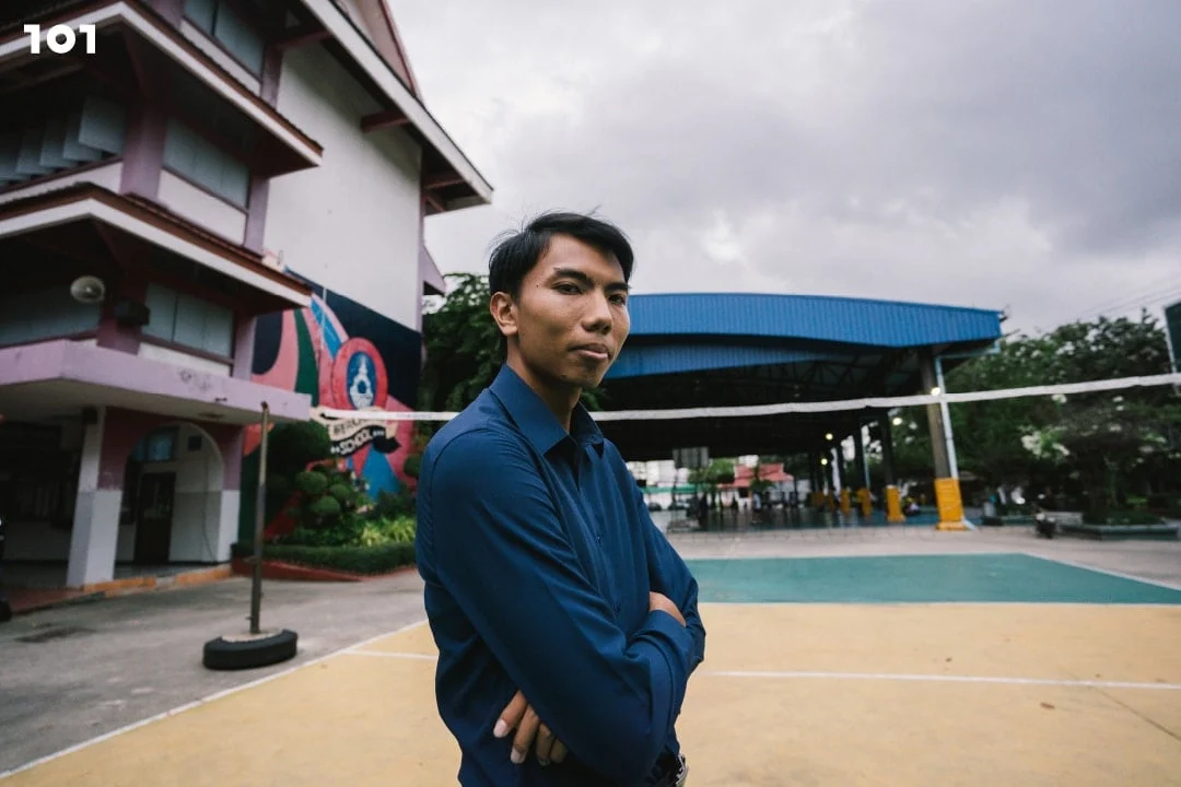 ครูทิว-ธนวรรธน์ สุวรรณปาล ครูวิชาสังคม “ผู้อยู่เคียงข้างนักเรียน” จากโรงเรียนราชดำริ และเครือข่ายครูขอสอน