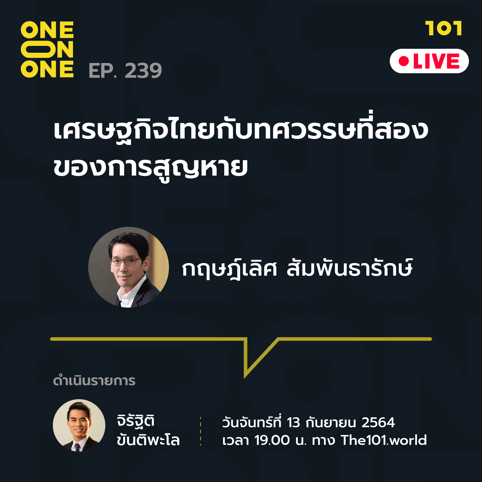 เศรษฐกิจไทยกับทศวรรษที่สองของการสูญหาย กฤษฎ์เลิศ สัมพันธารักษ์